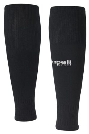 Väravavahi jalgpallisokid labaosata (sleeve) | Mustad