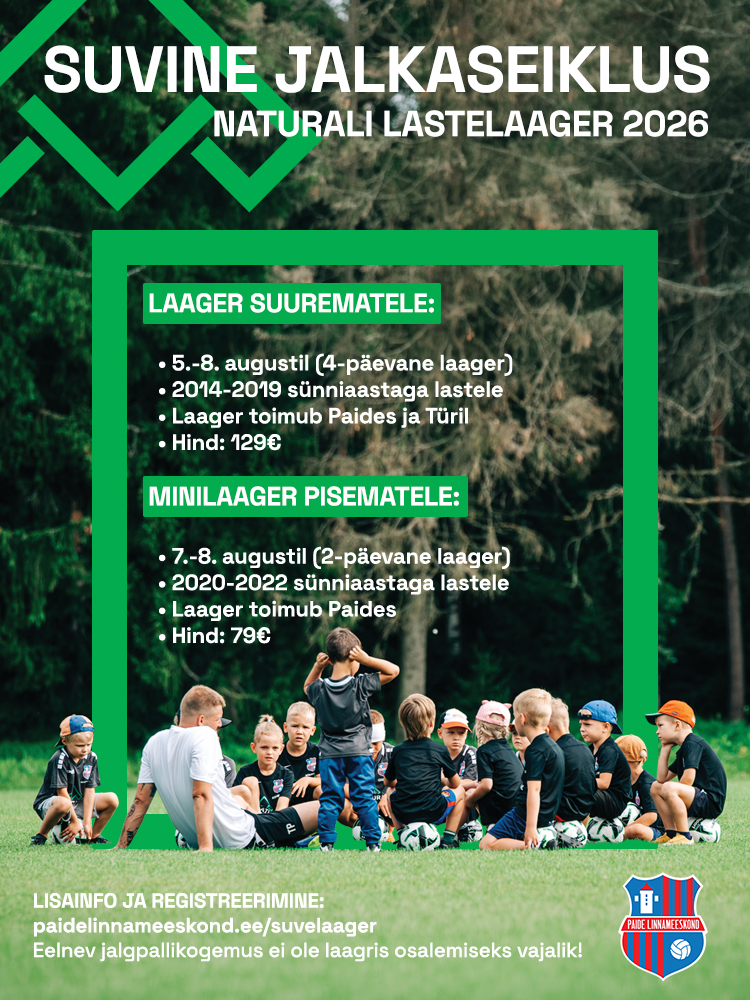 Natural Suvelaager 2026 Paides ja Türil
